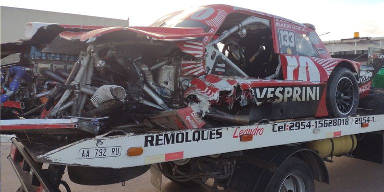 Video El Impactante Accidente En El TC Pista En La Pampa