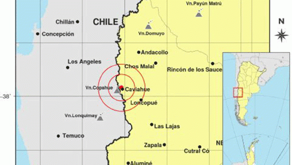 Se registró un sismo de 4 grados en plena madrugada en Caviahue