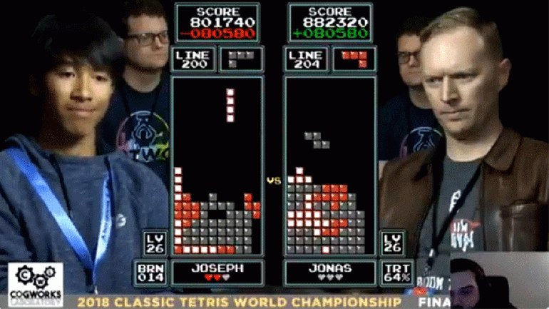 La impresionante final del Mundial de Tetris entre un joven y el siete veces campeón
