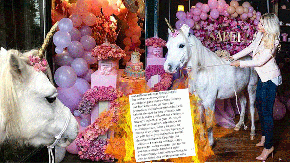 ¿Maltrato animal? Sigue la polémica por el caballo que usó Wanda Nara