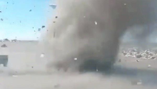 ¿predice algo malo? extrano fenomeno climatico pone en alerta a la region a un ano del desastre