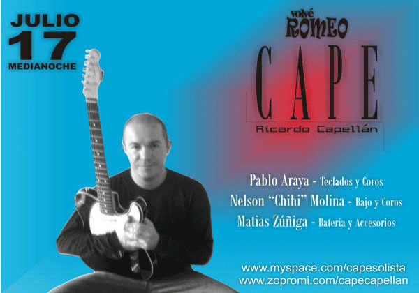 “Capé” Capellán se presenta el viernes a la medianoche