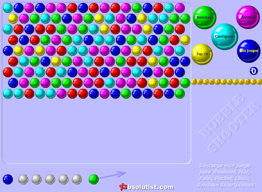 El Juego del Día es: Bubble Shooter