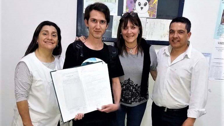 Julio Brian Wilhelm fue el primer egresado.&nbsp;