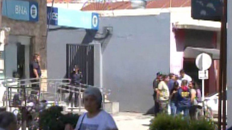 El paro por el asesinato del cajero del Banco Nación será el lunes por dos horas.