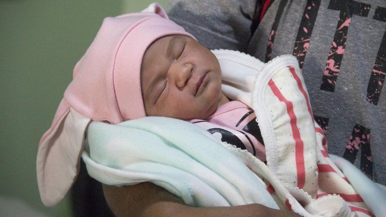 Briana, uno de los bebés que nació el 29 de febrero