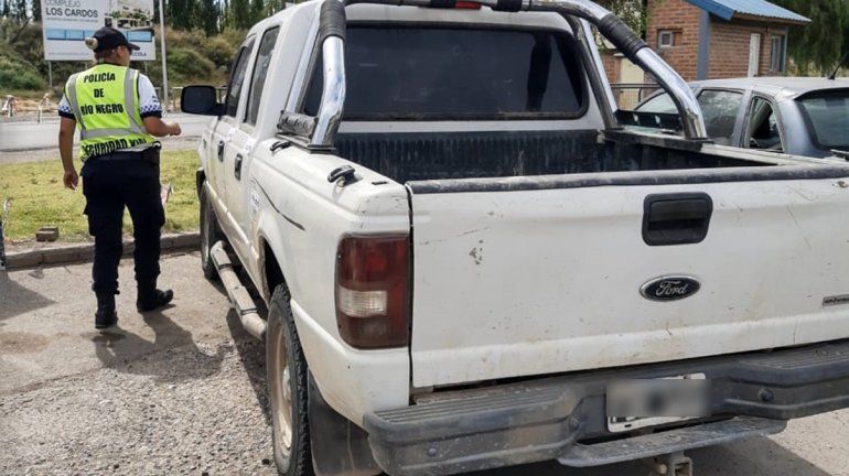Lo atraparon en Cipolletti manejando una camioneta robada