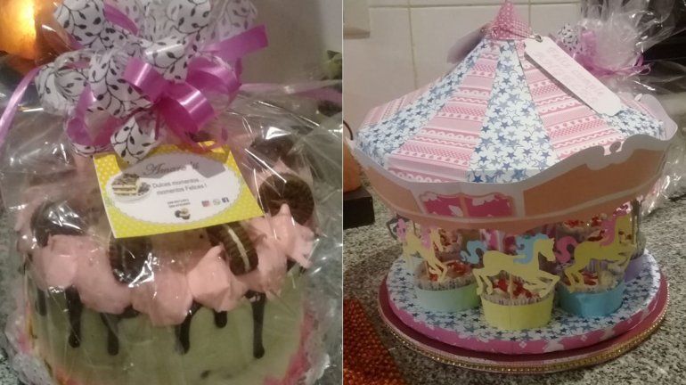 Policías sorprendieron a una nena de 7 años con una torta de cumpleaños 
