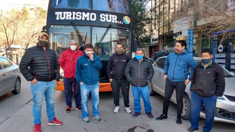 Movilización por la ley de emergencia turística en Cipolletti. 