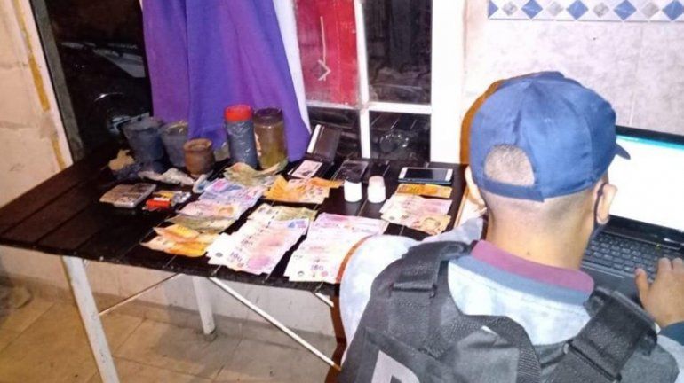 La Policía desarticuló un kiosco de droga en Allen