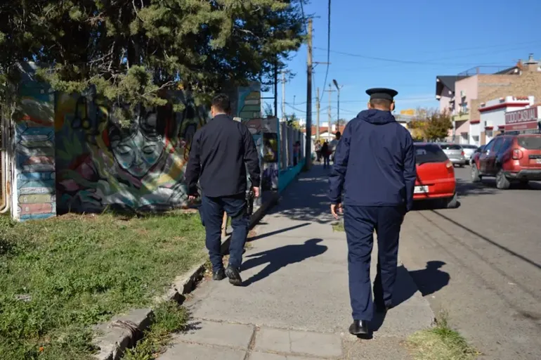 El ataque se registró en el horario de ingreso y salida del establecimiento escolar. Foto: Gentileza.