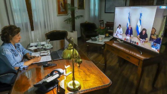 La Provincia hizo una reunión virtual de su gabinete