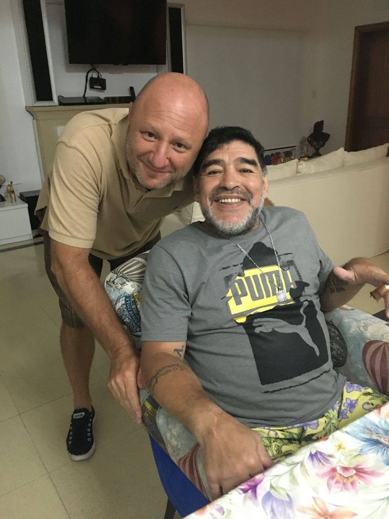 Una de las últimas fotos entre dos históricos amigos.