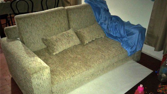 Encontraron costoso sillón robado en la casa de uno de los empleados