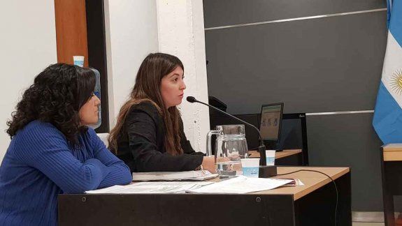 La fiscal Rocío Guiñazú llevó adelante la acusación.