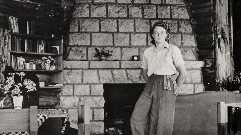 Renée Dickinson, pionera y fundadora de la casa de té Arrayán.