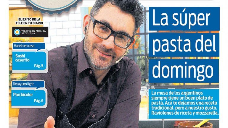 Cocineros Argentinos te enseña a hacer una súper pasta del domingo