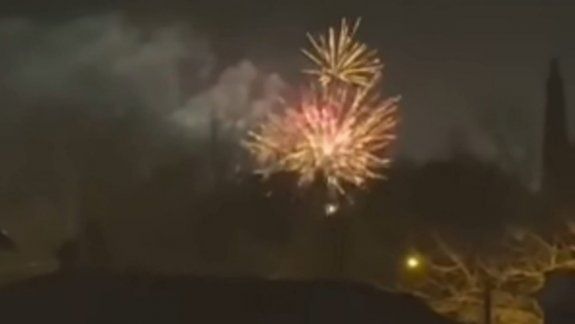 Los estruendos se escucharon hasta Parque Norte