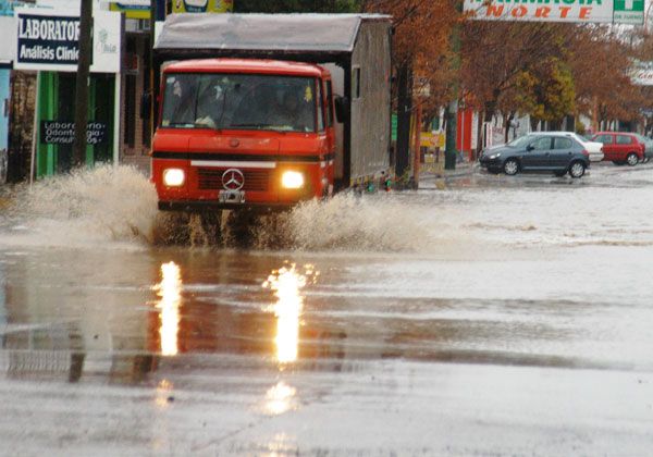 Varios damnificados por la lluvia