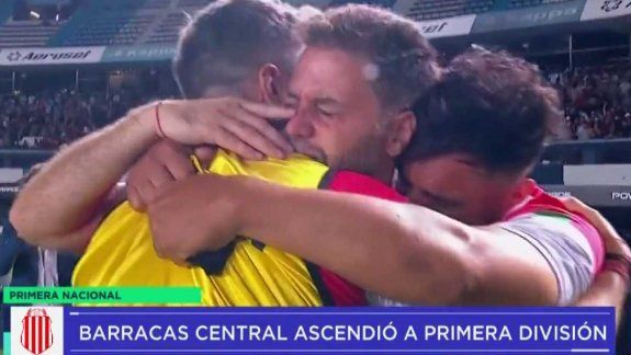 Barracas a 1ra: Emoción de De Paoli