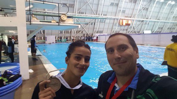 Lola Cantera sumó bronce en el Sudamericano