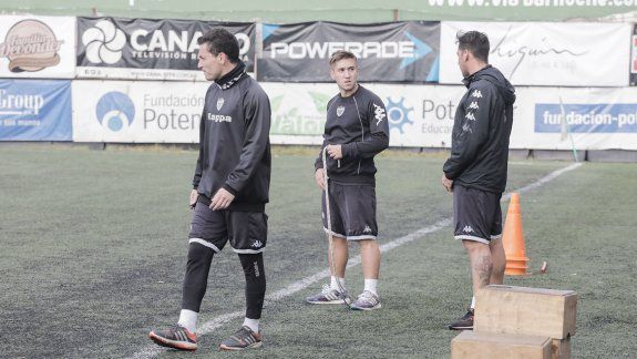 Aunque no hay partidos a la vista, Alecha entrenará con todo el grupo.