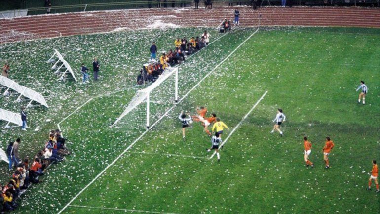 Foto inédita de la final del Mundial 78 reveló una historia increíble