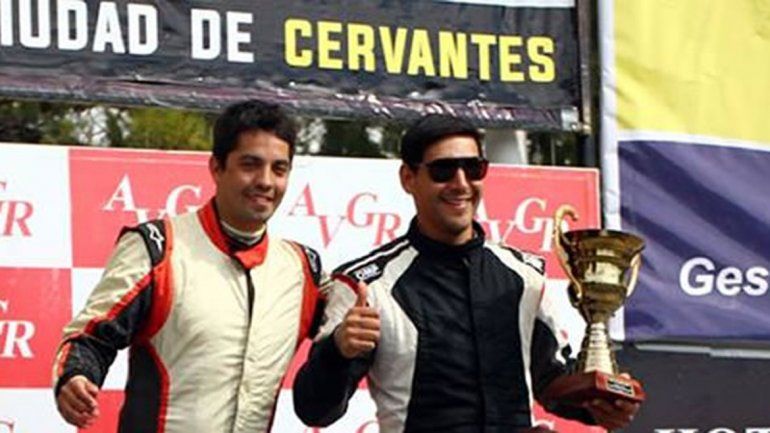Los Tibaldi fueron escoltas en la general del rally zonal