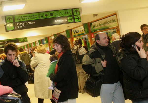 Pasajes agotados a varios destinos