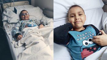 tras una larga espera, valentin recibio el trasplante de medula 