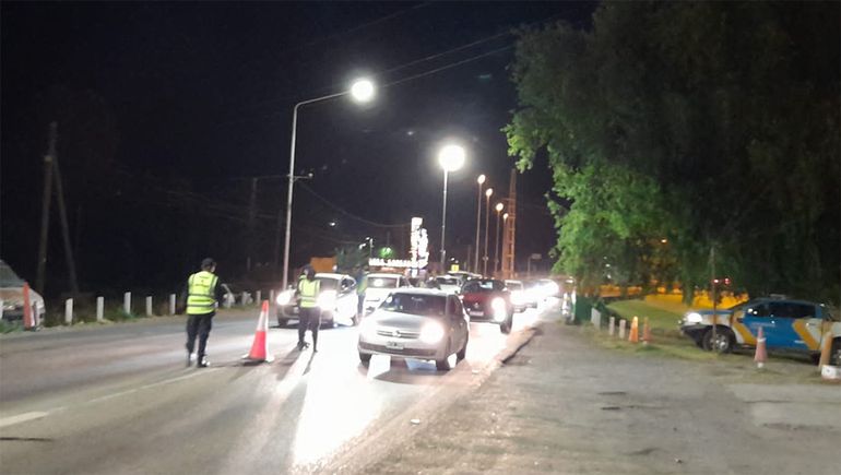 Los controles de alcoholemia fueron efectuados sobre la ruta 22.