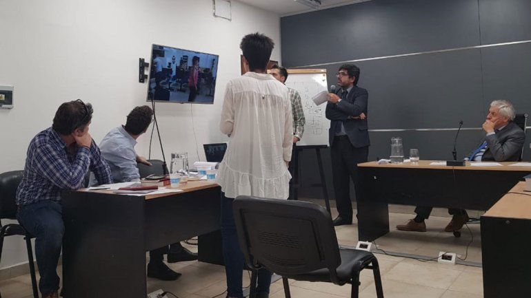 El fiscal jefe Gustavo Herrera está a cargo de la acusación. 