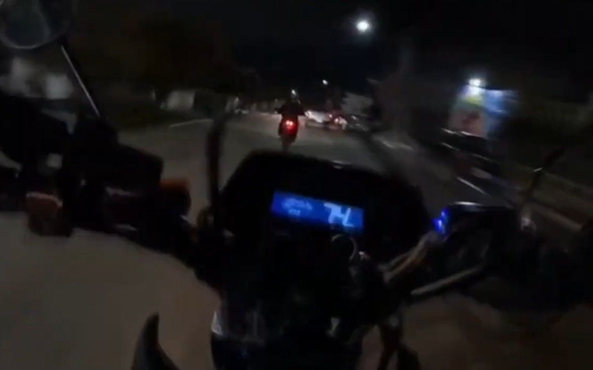 La persecución se desarrolló a toda velocidad por las calles de Cinco Saltos. Foto: Gentileza.