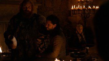 un insolito error se colo en el ultimo episodio de game of thrones