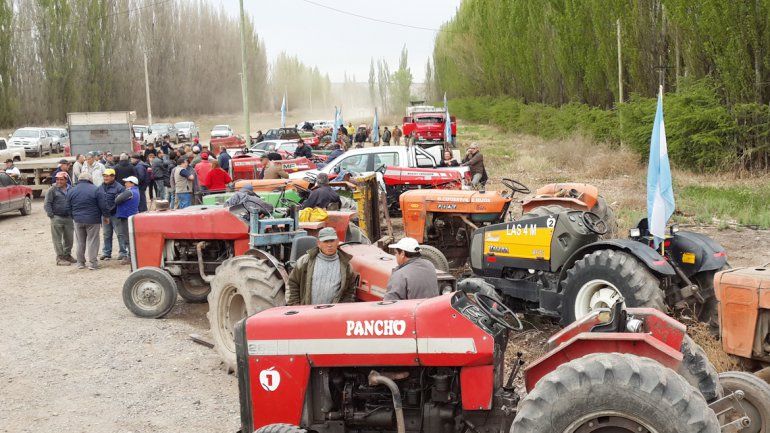 Los productores no dicen aún en qué organismo nacional se manifestarán.