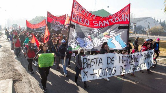 Otro día de piquete sorpresivo y caos en los puentes carreteros