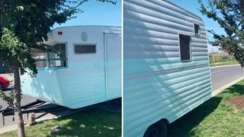 viral en tiktok: ¿de que color ves la casa rodante, azul o rosa?