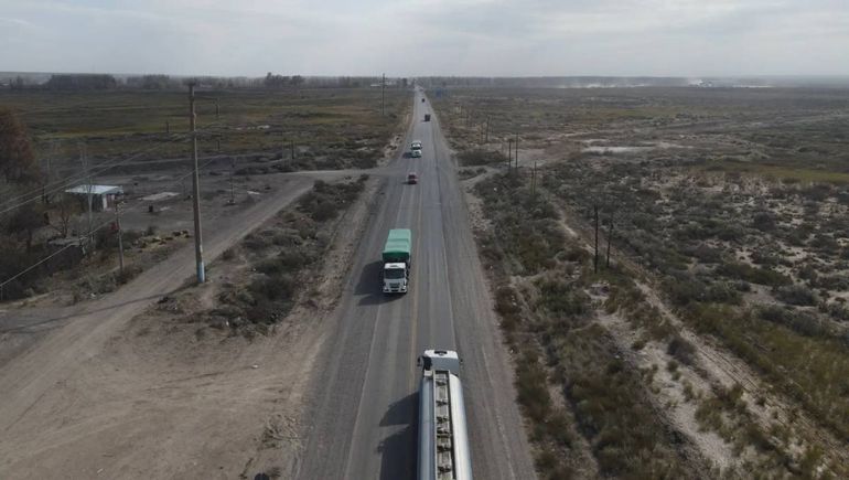 La Ruta 69 es clave para la logística de Vaca Muerta.