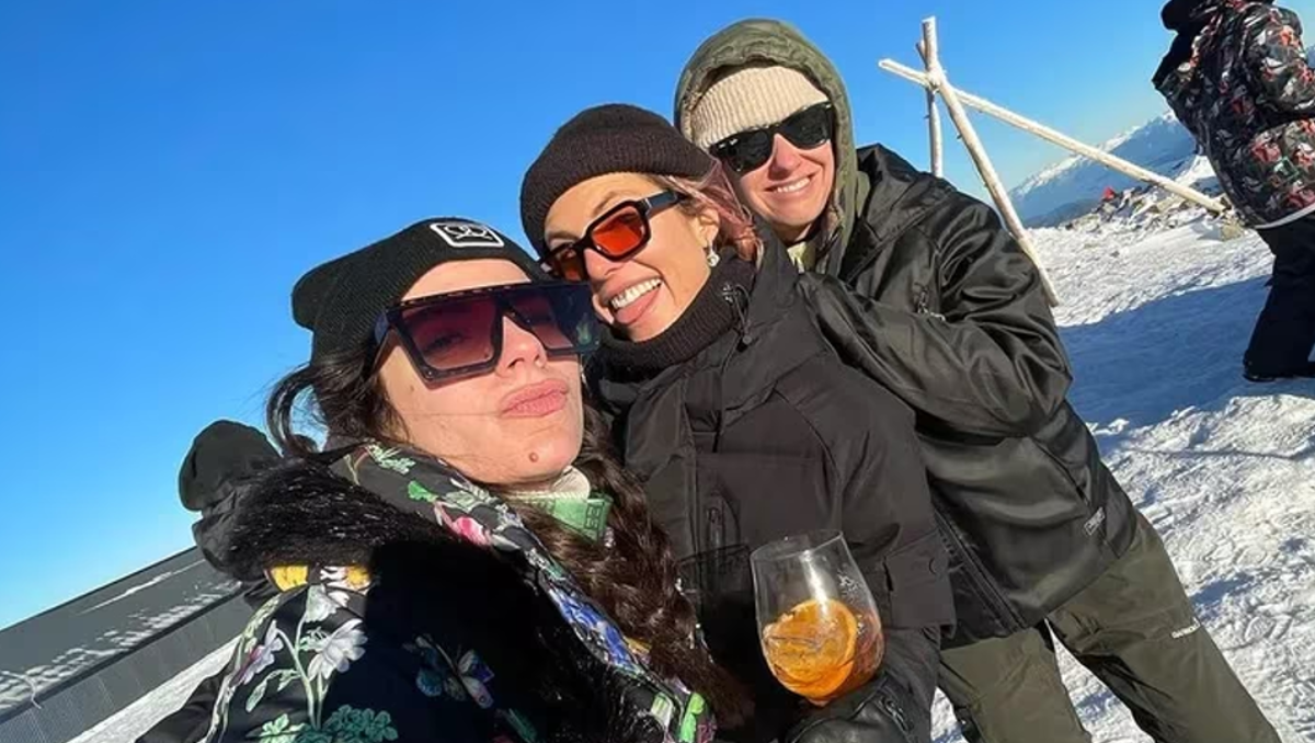 Las vacaciones de soltera de Gimena Accardi en la Patagonia