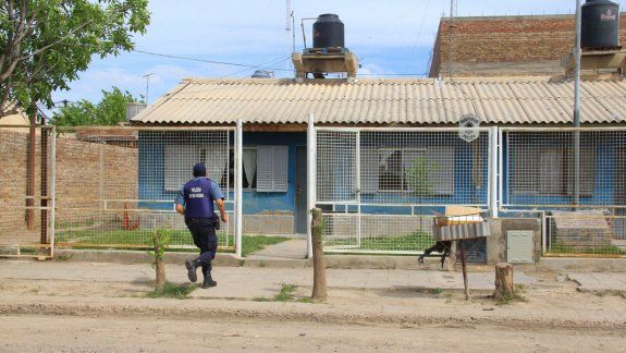 La Policía del Mapu tuvo que hacer un intenso trabajo tras el asesinato.