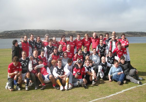 “Rugby sin Fronteras” llevó el deporte a las Islas Malvinas