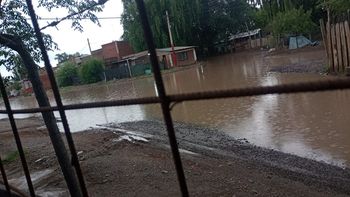La tormenta dejó 14 mm de agua en Cipolletti.