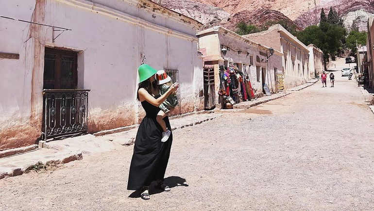 La China volvió con todo a las redes y se mostró en bikini