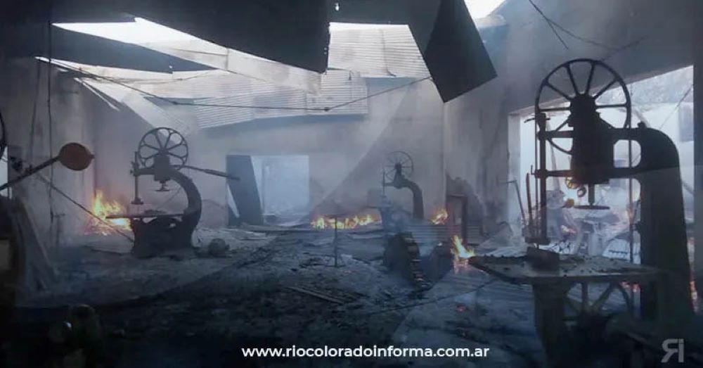 El incendio del aserradero se produjo en agosto de 2022. Las pericias determinaron que fue intencional y que los autores fueron dos bomberos.&nbsp;