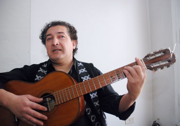 Antonio Martínez se presentó en La Pampa