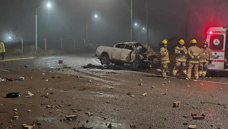 El hecho se registró pasadas las 5 de la madrugada en uno de los accesos a la ciudad. El hecho se registró pasadas las 5 de la madrugada en uno de los accesos a la ciudad.