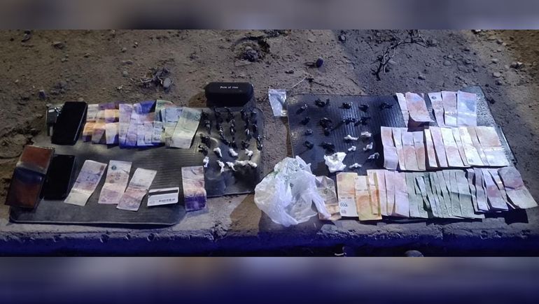 Dieron con un presunto delivery de drogas en pleno centro