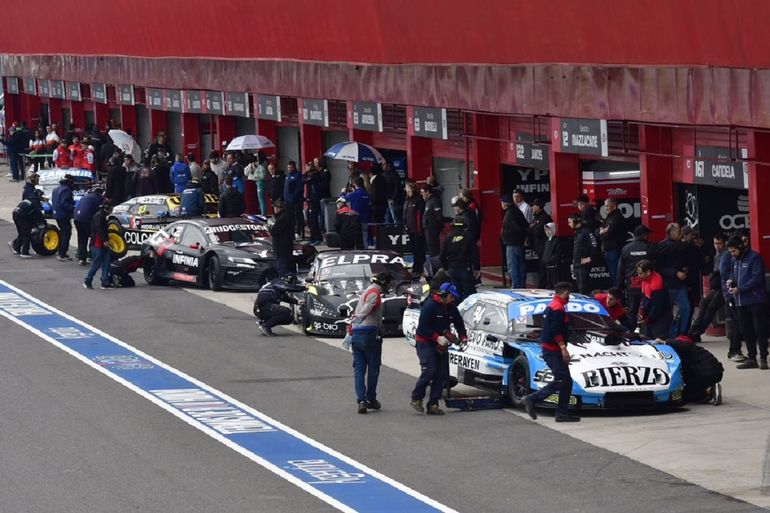 La zona de boxes del circuito de Termas de Río Hondo.&nbsp;