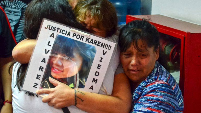 Edit Miler en la condena contra los asesinos de su hija.&nbsp;