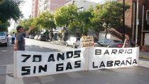 El Barrio Labraña tendrá gas natural después de 50 años.